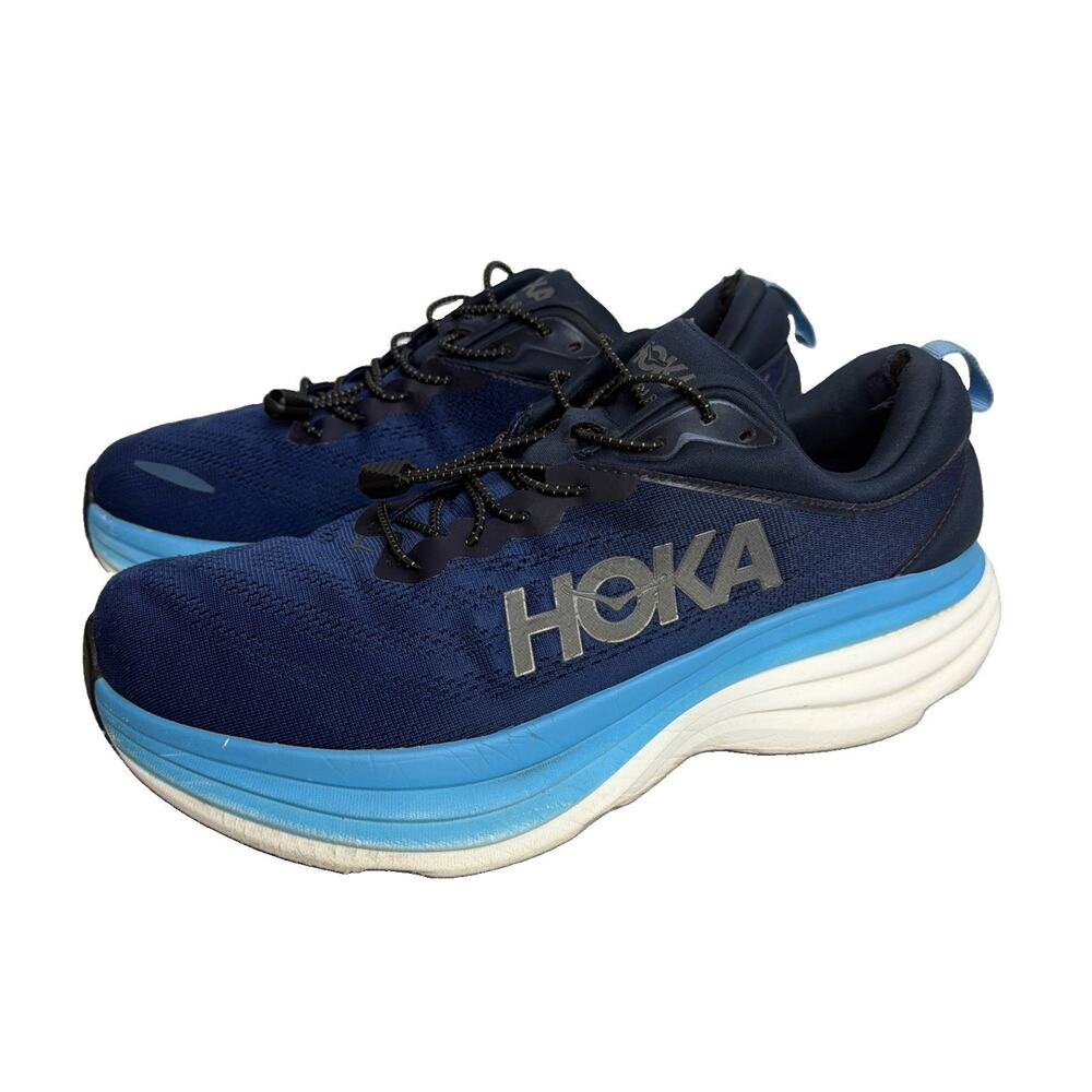 Hoka One One Bondi 8 Outer Space Running Shoe's Men's Size 11D 1123202OSAA